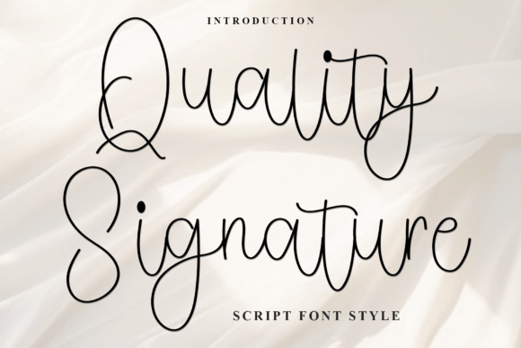 A Practical Guide to the Quality Signature Handwritten Font