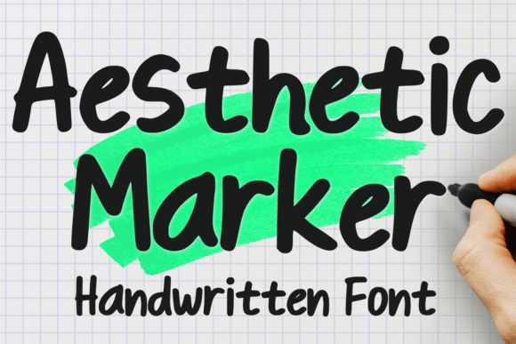Aesthetic Marker Font: A Hands-On Review for Creative Product Design