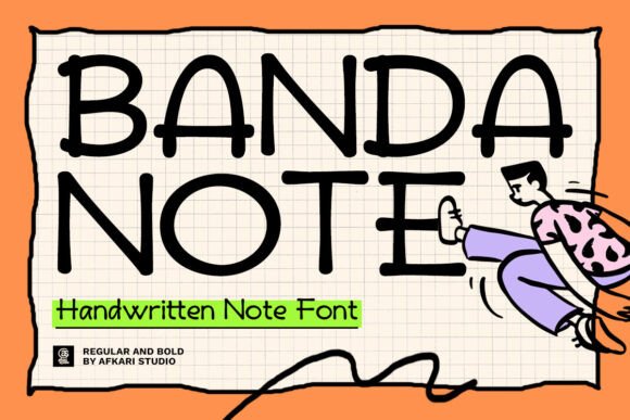Banda Note Font: The Marketer's Authentic Handwritten Toolkit
