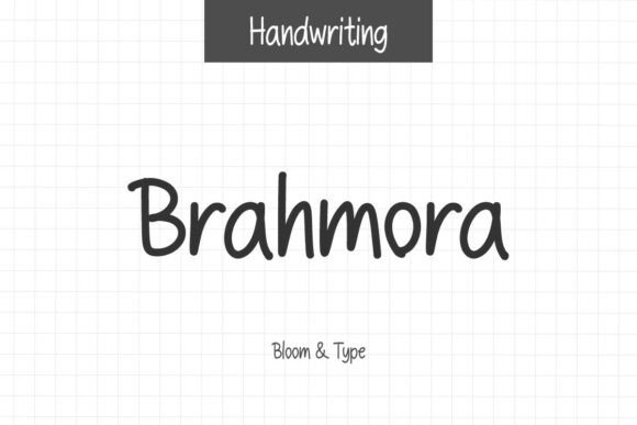 Brahmora: A Modern Handwritten Font for Marketing Campaigns