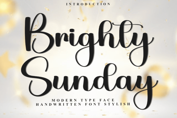 Brighty Sunday Font: A Casual Expert Review