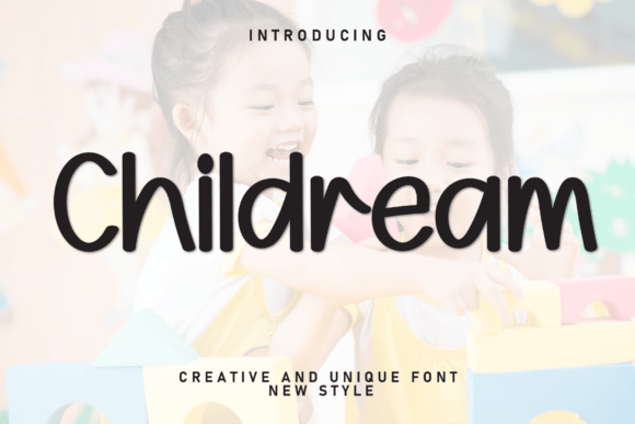 Childream: The Warm Editorial Font for Authentic Content