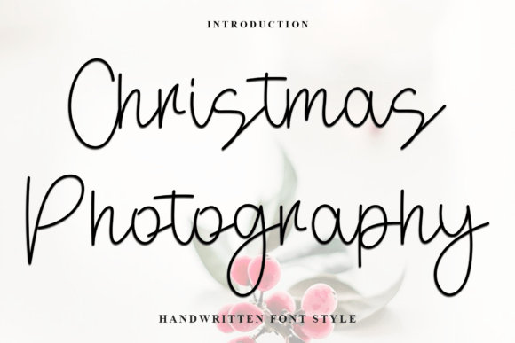 Christmas Photography: A Real Designer Review of This Unique Script Font