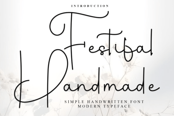 Festifal Handmade: A Font for Thoughtful Editorial Design