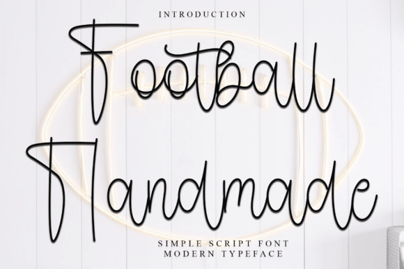 Football Handmade: The Strategic Font for Scroll-Stopping Visuals