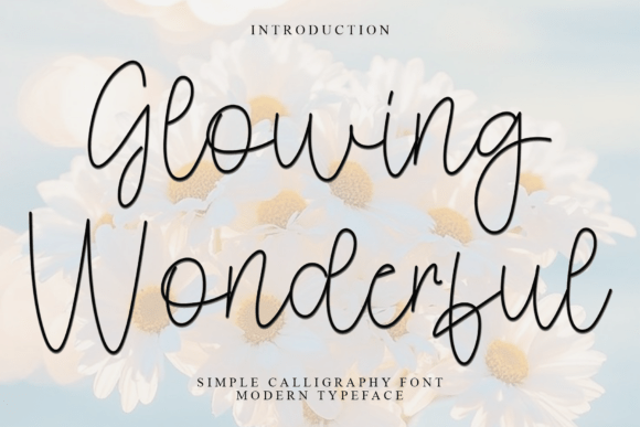Glowing Wonderful Font: A Trusted Typeface for Building Your Business Brand