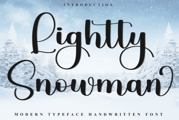 Lightly Snowman Font for Modern Marketing Content