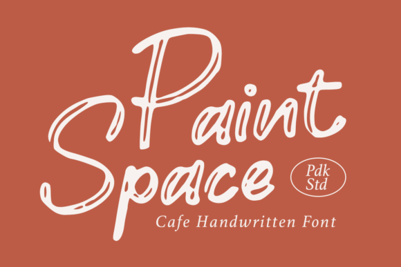 Paint Space: The Handwritten Font for Creative Product Making