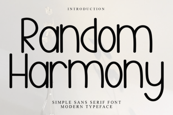 Random Harmony: A Sweet Editorial Handwritten Font