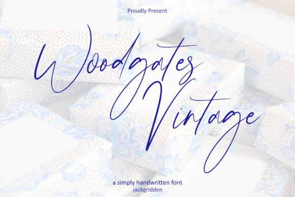 The Elegant Ruggedness of Woodgates Vintage Font