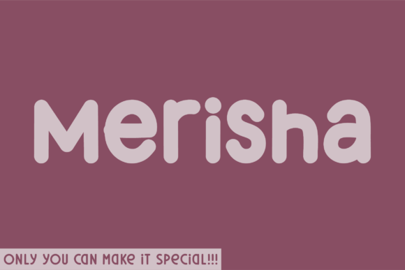 The Merisha Font: A Natural Handwritten Typeface for Clear Campaigns