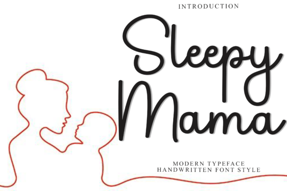 The Sleepy Mama Font: A Soft & Distinctive Script for Your Projects