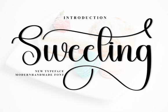 The Sweeting Font: A Soft Script for Branding Elegance