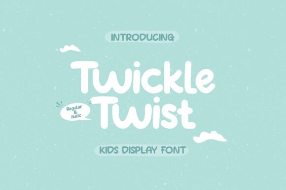 Twickle Twist: A Playful Script Font for Brand Design