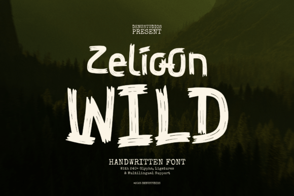 Zelioon Wild Font Review for Handmade Businesses